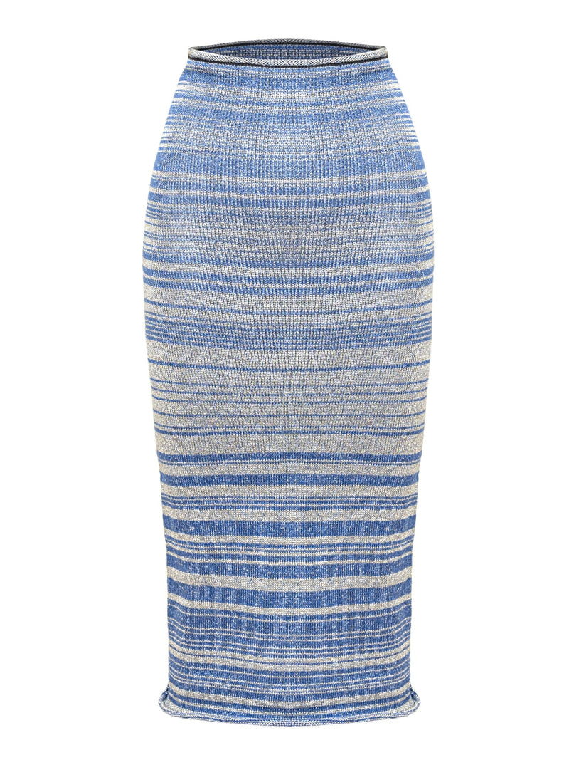 Pali Midi Skirt - Light Blue