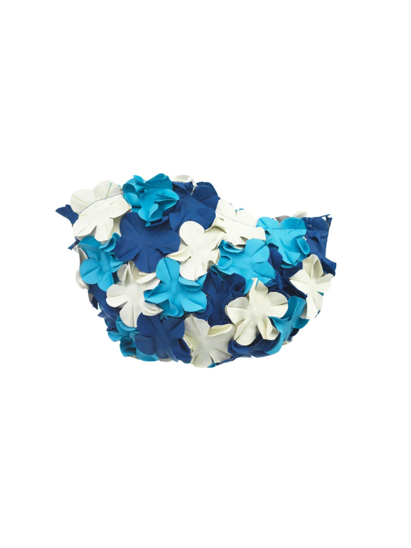 Flower Swim Bag- Blue Combo