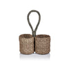 Matera Seagrass Two Bottle Caddy