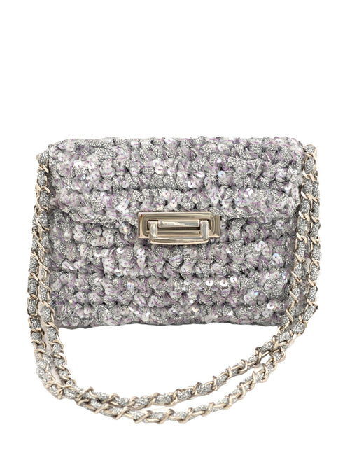 Cinderella All Over Sequin Clutch