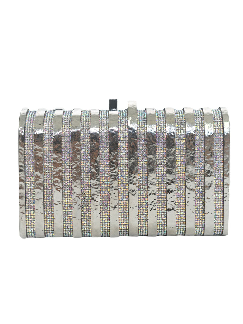 The Rodeo Clutch - Silver