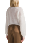 Cornelia Cropped Cardigan- White