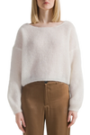 Cornelia Cropped Cardigan-Light Taupe