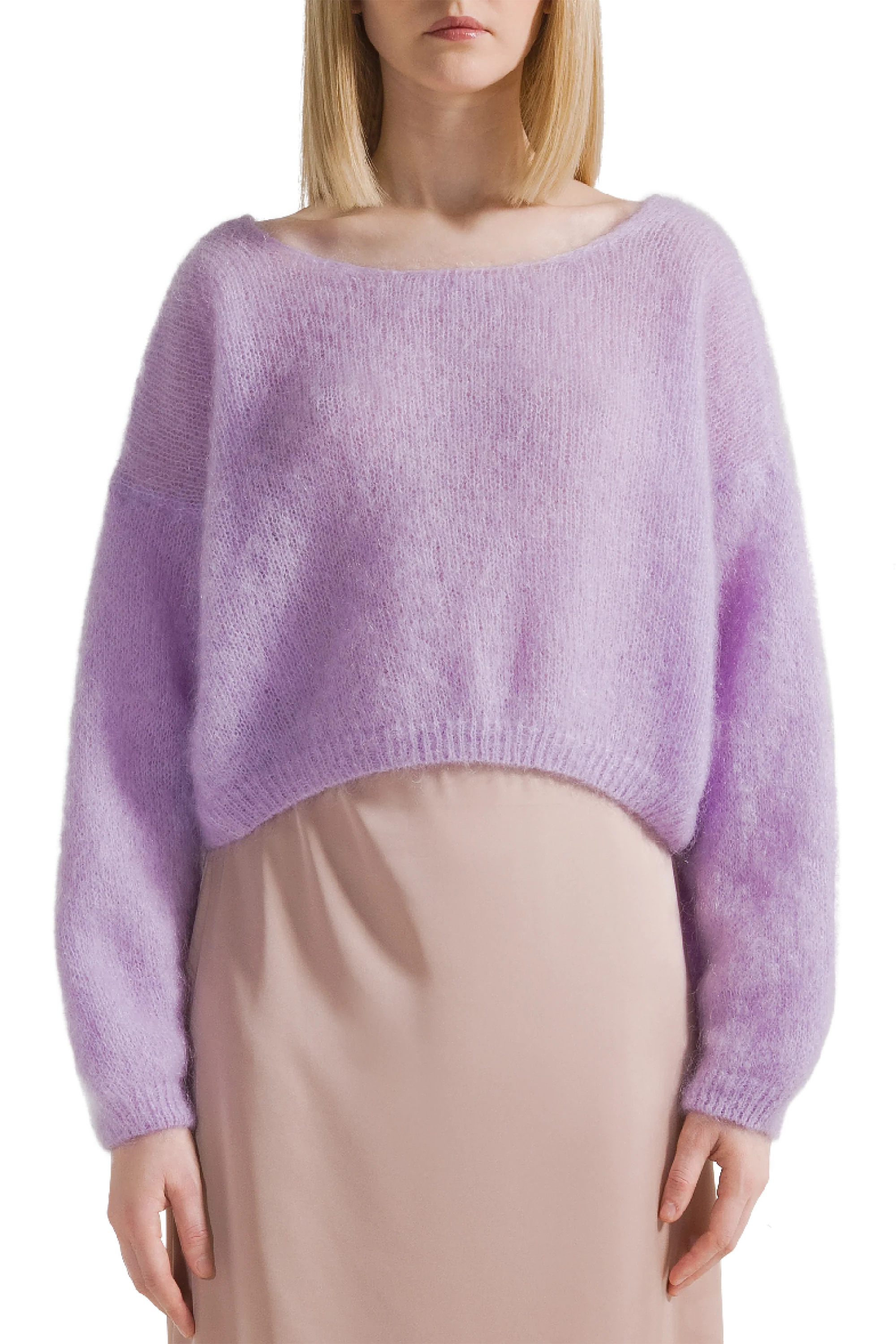Cornelia Cropped Cardigan- Light Purple – Michelle Farmer Cornelia Cropped Cardigan- Light Purple – Michelle Farmer
