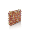 Mirage Crystal Mini Wallet- Rare Pink