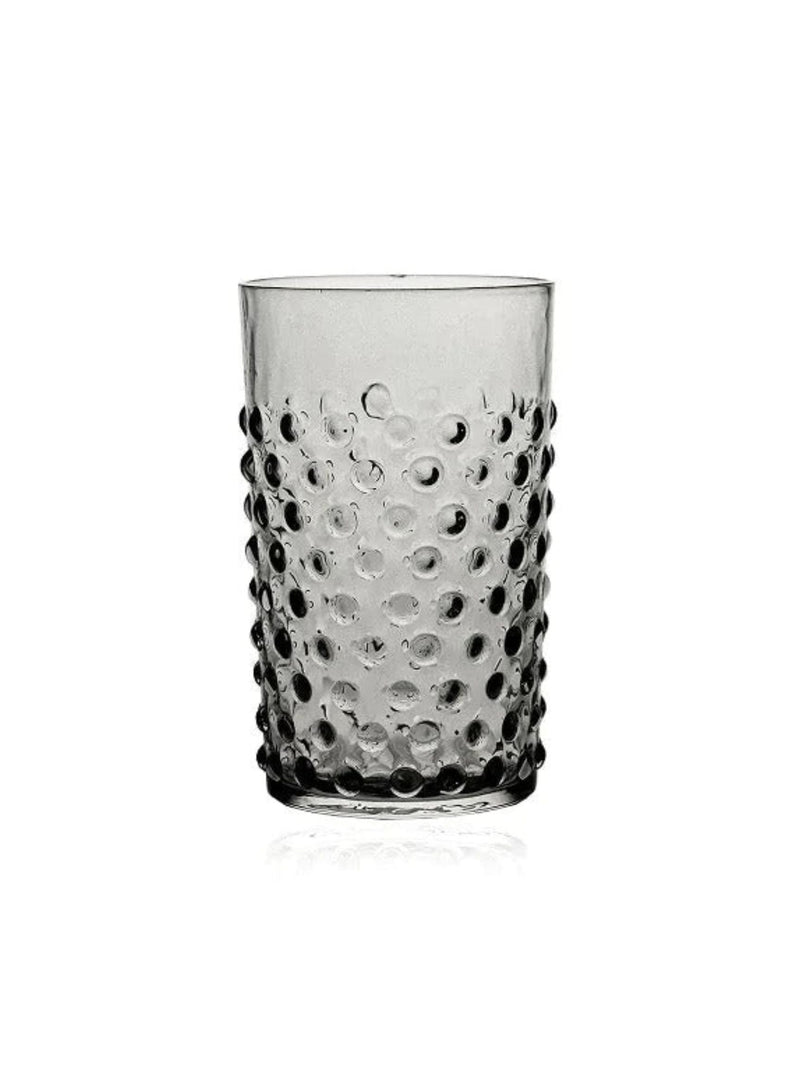 Grey Smoke Hobnail Tumbler