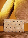 Nature Crystal Clutch- Natural/Crystal