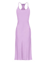 Helenita T-Length Slip Dress - Bubblegum