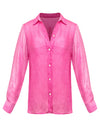 Bevie Shirt - Hot Pink Perlata