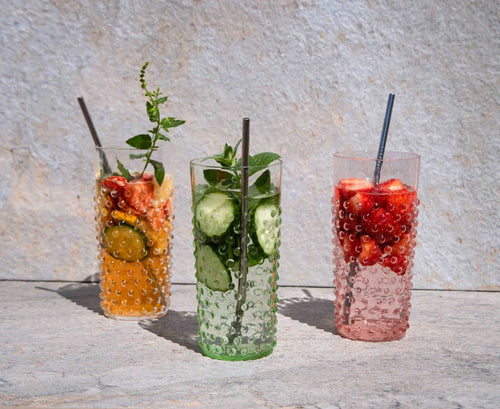 Rosaline Hobnail Large Tumblers- Set of 2
