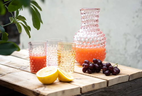 Rosaline Hobnail Carafe