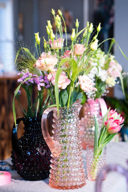 Rosaline Hobnail Tall Jug