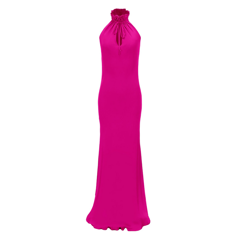 Lysandra Gown - Hot Pink