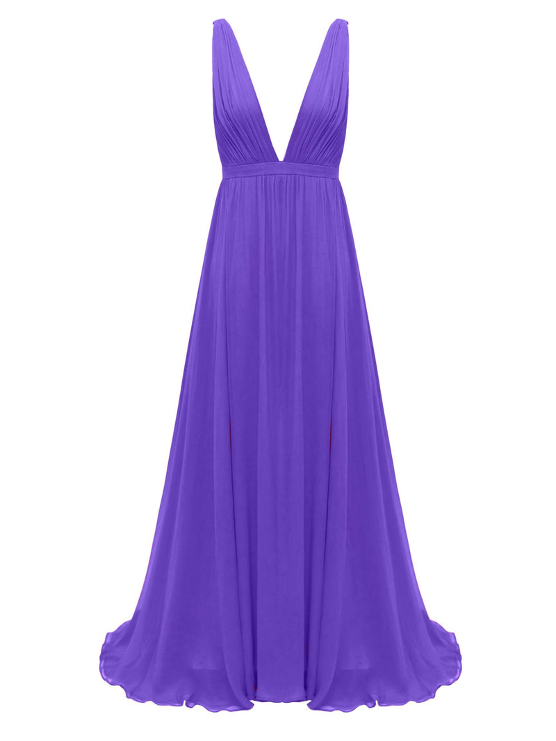 Empire Gown - Amethyst