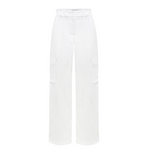 Croft Cargo Pant - Linen White