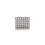 Mirage Mini Crystal Wallet-White