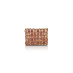 Mirage Crystal Mini Wallet- Rare Pink