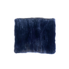 Rex Rabbit Fur Large Funnel Snood - Navy