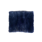 Rex Rabbit Fur Large Funnel Snood - Navy