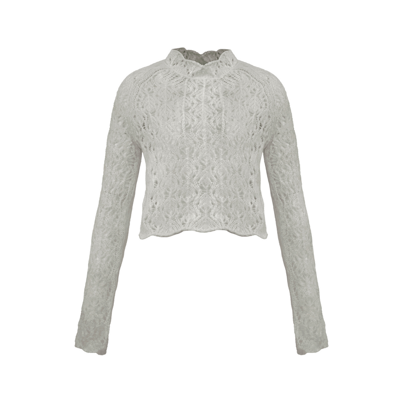 Maraya Sweater- Light Grey