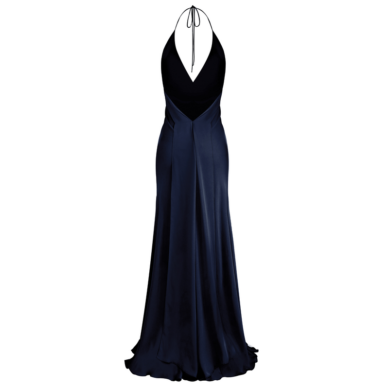 Bias Gown - Inky