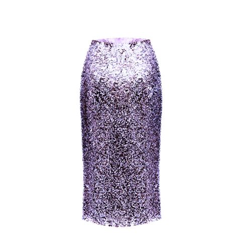 Slip Skirt - Sequin Glicine